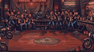 The garage — in-game screenshot