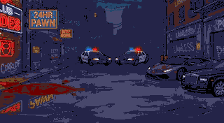 The underground parking — in-game screenshot