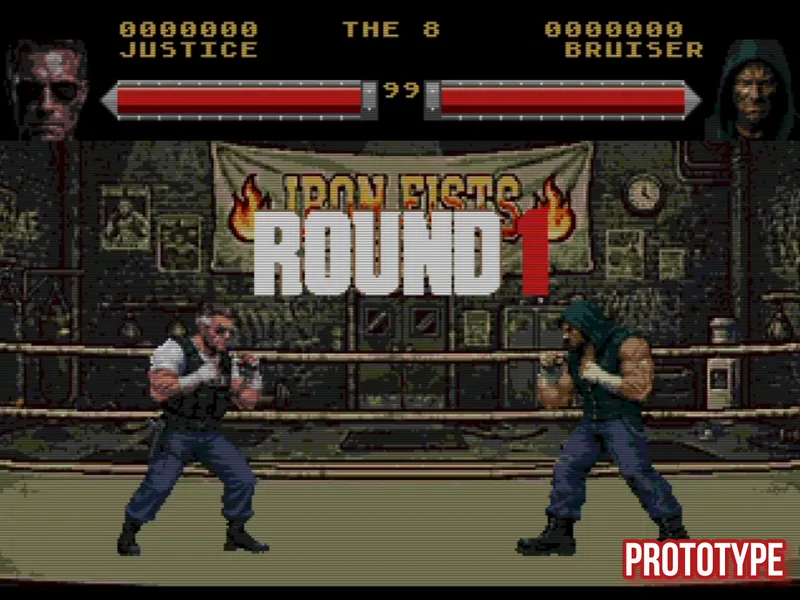 ROUND 1: Justice vs Bruiser at the Iron Fists Gym